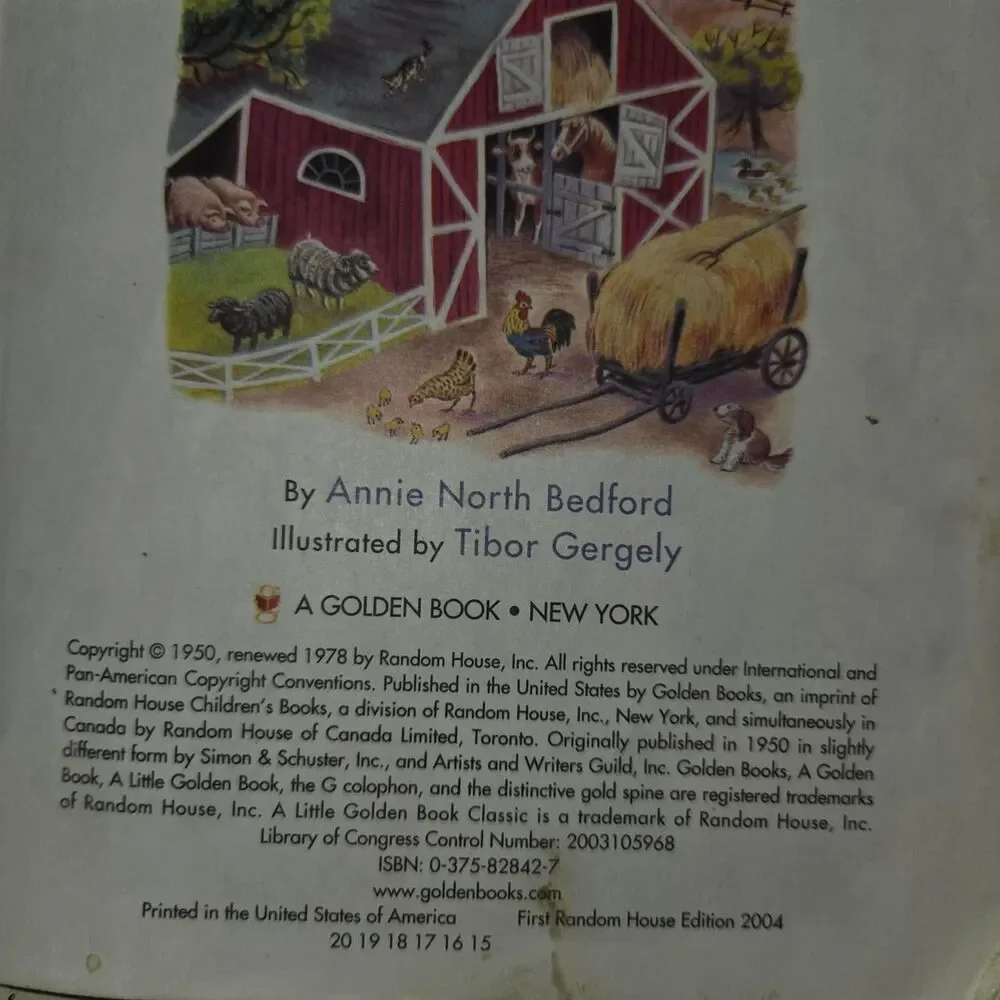 Vtg Children's Books Lot (8 Books) Golden Book Wonder Books retro nursery gift